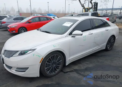 2016 Lincoln Mkz Hybrid из США, поврежденный, VIN 3LN6L2LU5GR626077